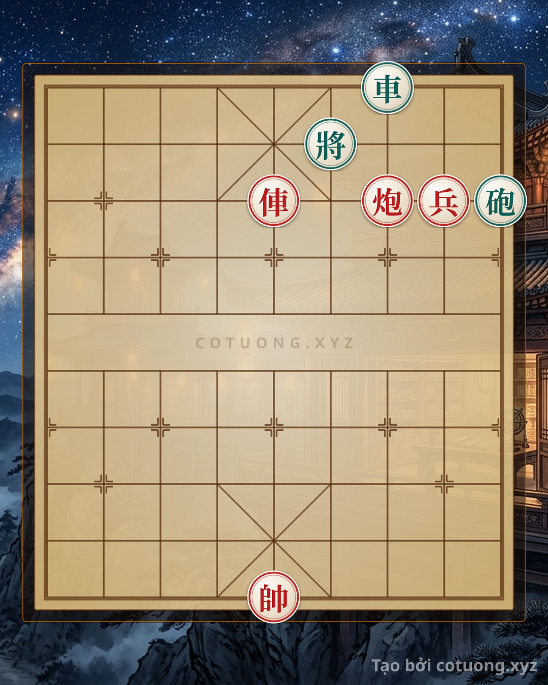 Challenge: Xiangqi: The Art of the Black Chariot's Breakthrough at File 7 - A Patience Strategy for Players - Can you solve it?
