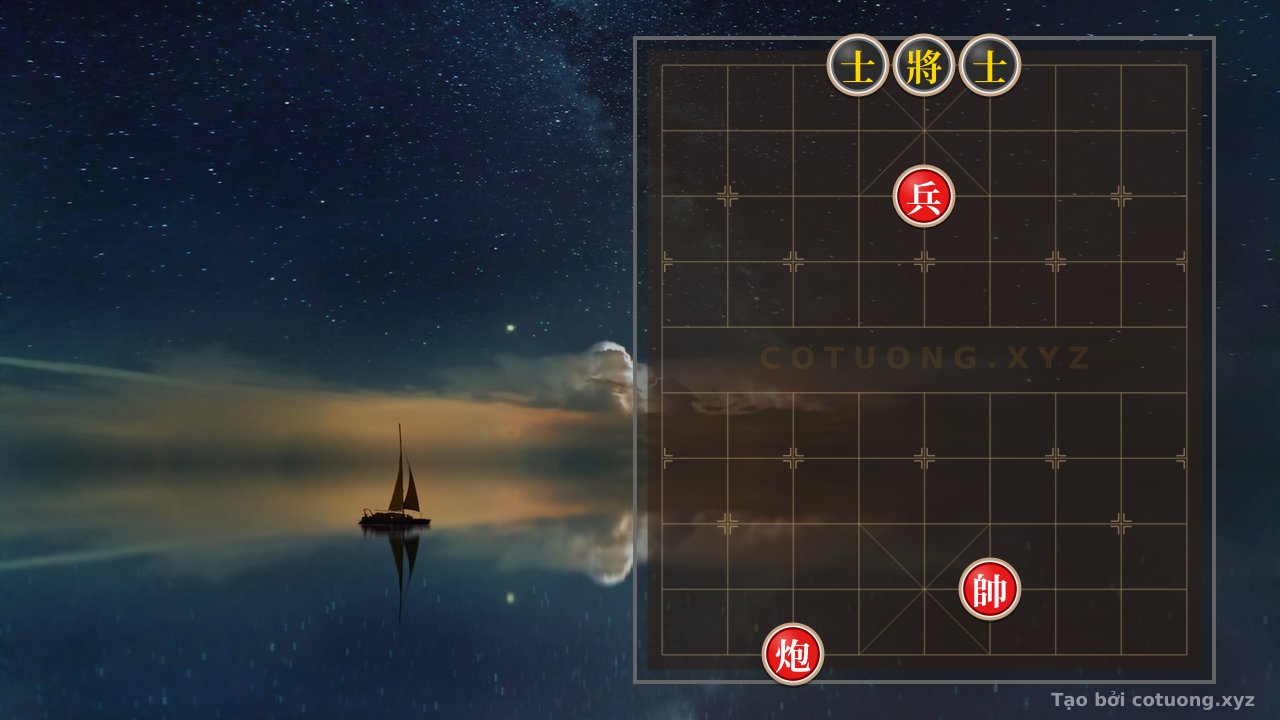 Thế cờ: Red and Black Battle: Cannon vs. Double Elephants - The River Crossing Strategy — Cờ Tướng Online