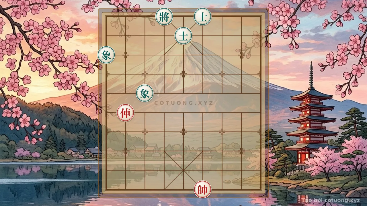 Thế cờ: Red Chariot's Victory: The Strategy of Patience and the Turning Point in Chinese Chess — Cờ Tướng Online