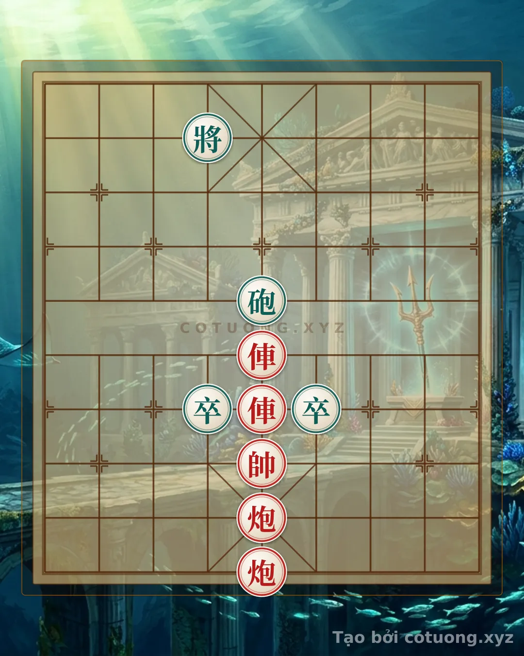Thế cờ: Red Chariot Breaks Formation: A Sudden Strike from File 5 in Chinese Chess — Cờ Tướng Online