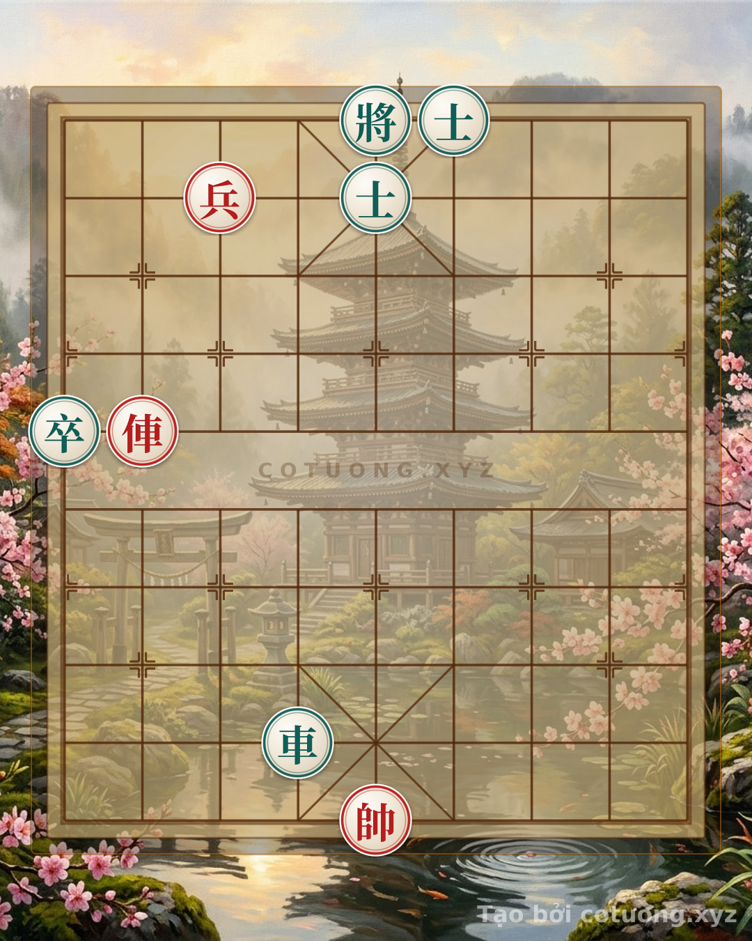 Challenge: Red General Chess: Strategic Patience in the 1/10 Board - Psychological Warfare Analysis - Can you solve it?