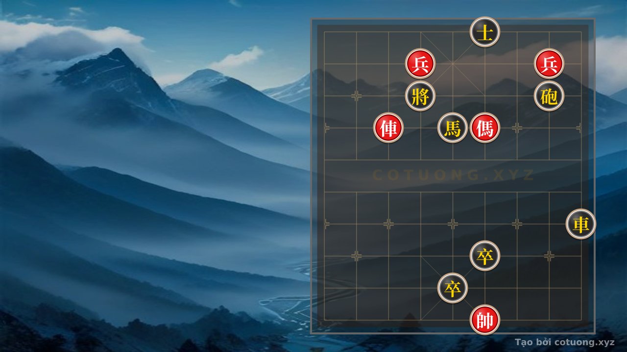 Thế cờ: Red-Black Chess: 