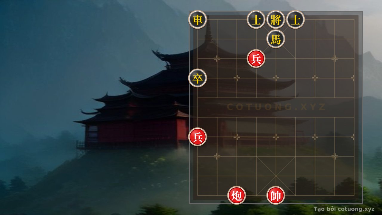 Thế cờ: Xiangqi 'Black Rook File 1' - Compulsory Tactics to Remember — Cờ Tướng Online