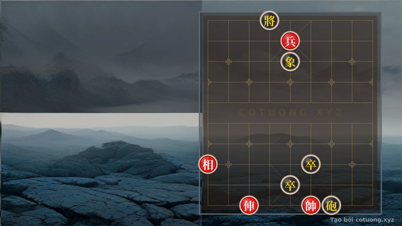 Thế cờ: Xiangqi 1/10: Red Chariot Rushes Straight, Black General Surrounded - Extremely Exciting Tactical Analysis — Cờ Tướng Online