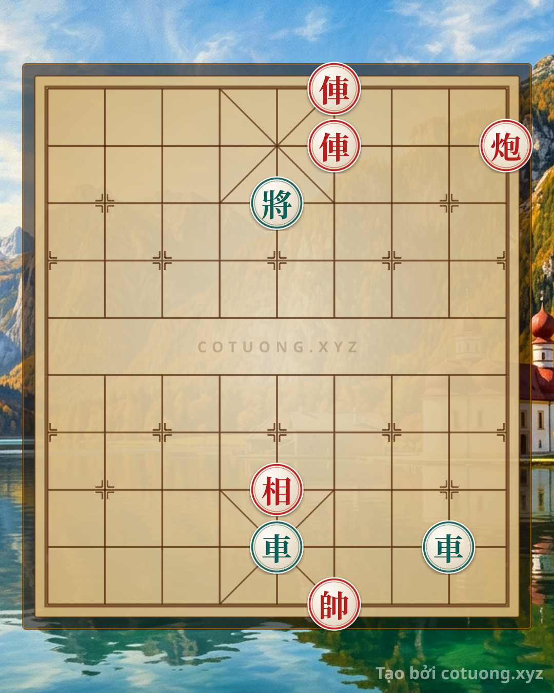 Challenge: Endgame Mastery: 2 Rooks Cannon vs 2 Rooks - The Secret of the Red Cannon on the 9th Rank - Can you solve it?
