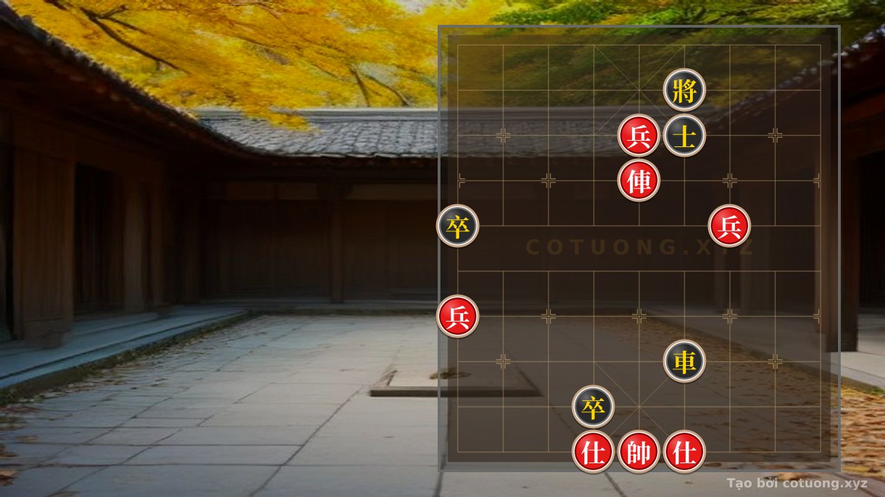 Thế cờ: Thế Cờ Tướng 'Hiểm Ẩn Chốn Lộ 5': Xe Đỏ Bao Vây, Pháo Đen Lẩn Trốn - Chiến Thuật Phản Công Bất Ngờ — Cờ Tướng Online