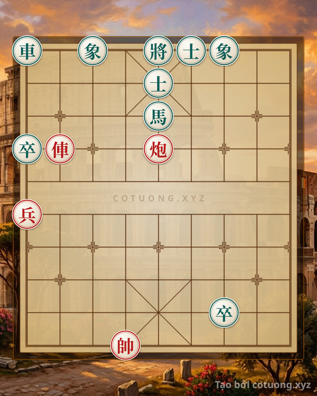 Challenge: Xiangqi (Chinese Chess) Strategy: 