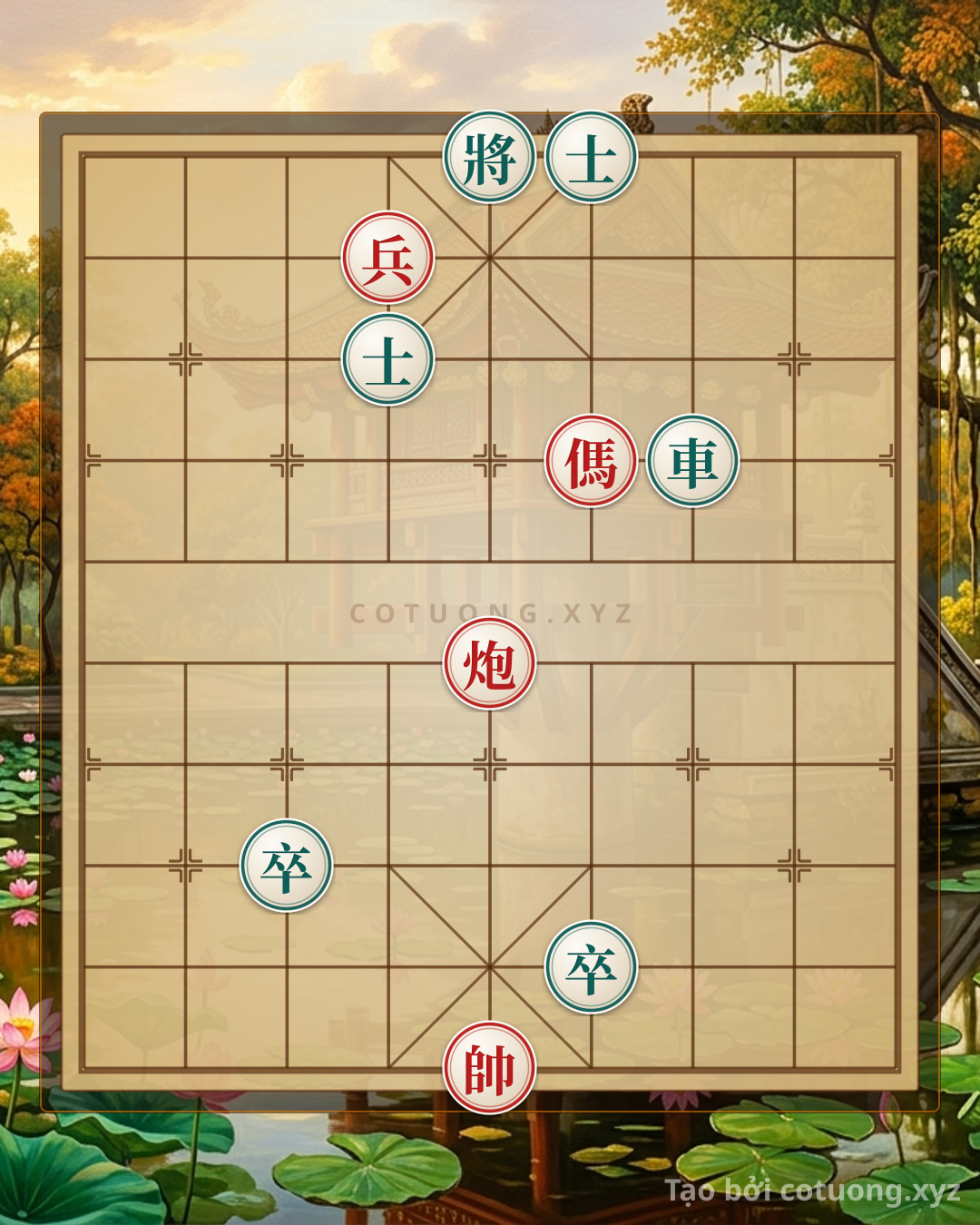Challenge: The Secret of the Red Cannon, Horse, and Pawn vs. the Black Chariot: A Classic Checkmate in Just 3 Moves | High-Level Offline Xiangqi - Can you solve it?