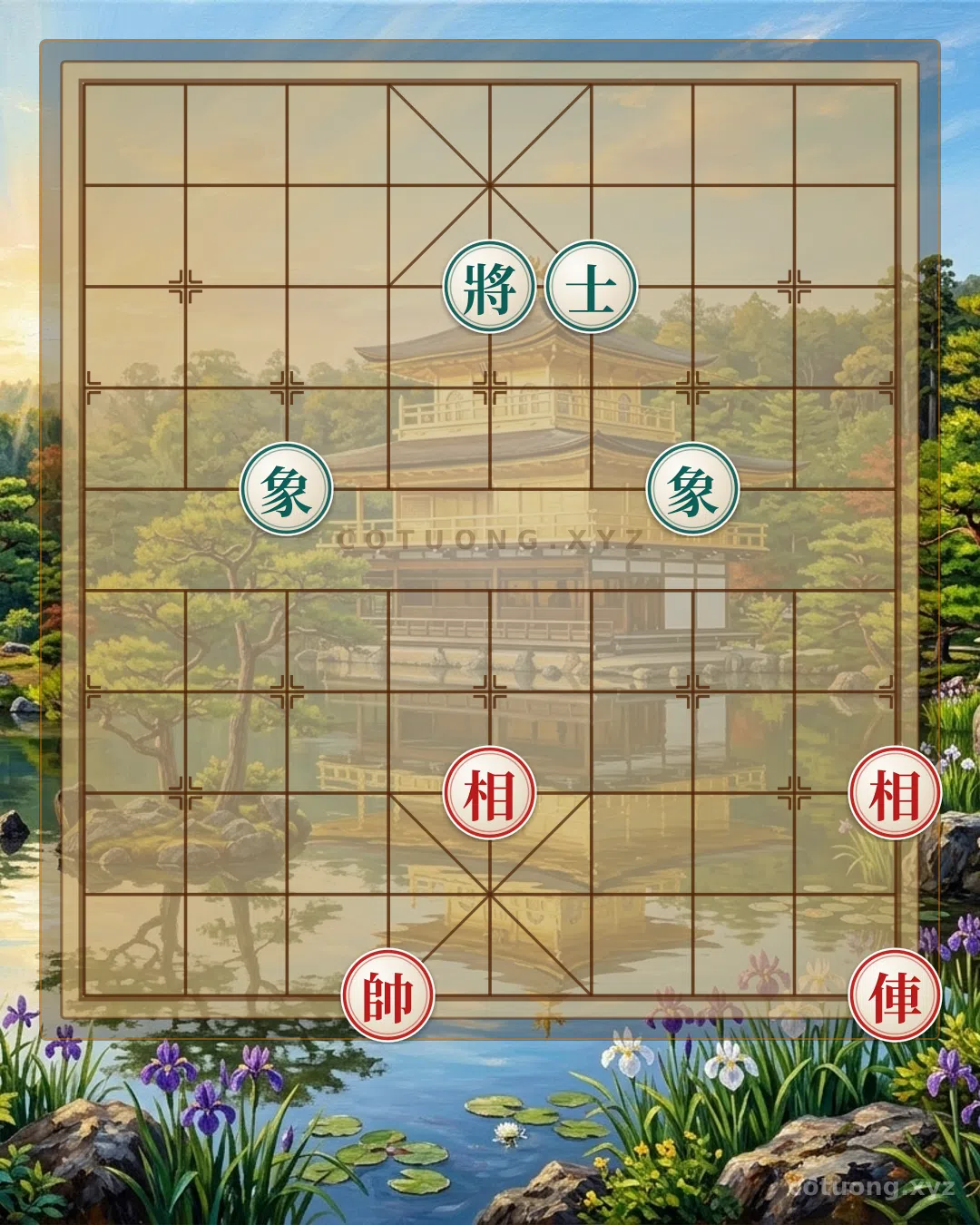 Thế cờ: Xiangqi: The Red Bishop Trap - Black's Hidden Defensive Tactics — Cờ Tướng Online