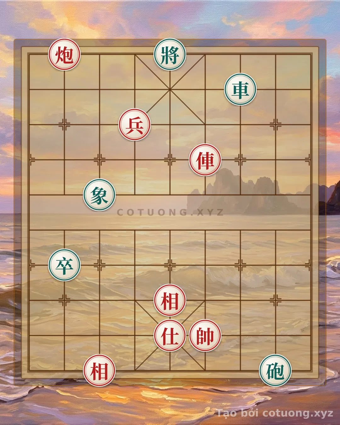 Thế cờ: Classic Checkmate: The Sorrowful Move of the Red Rook Cannon - Secrets to Breaking the Legendary General's Strategy — Cờ Tướng Online