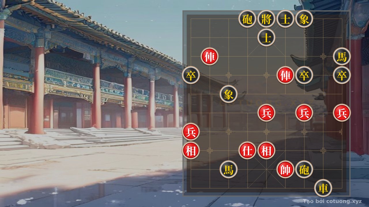 Thế cờ: Xiangqi Secrets: The Deadly Trap in the Rook vs. Rook and Four Pawns Opening with Black's Double Cannon and Horse — Cờ Tướng Online