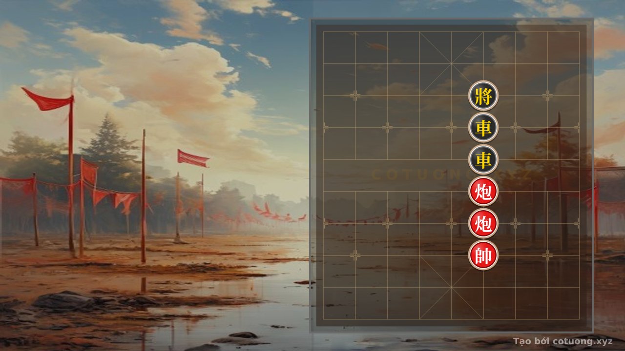 Thế cờ: Xiangqi: Psychological Trap - Red Cannon vs Black Chariot on File 6 — Cờ Tướng Online