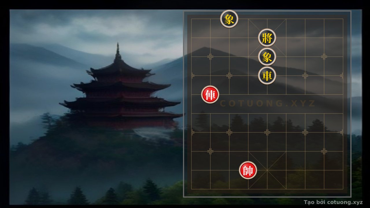 Thế cờ: Xiangqi Pro Tips: Rook vs. Rook 2 Bishops - Extremely Deep Tactics — Cờ Tướng Online