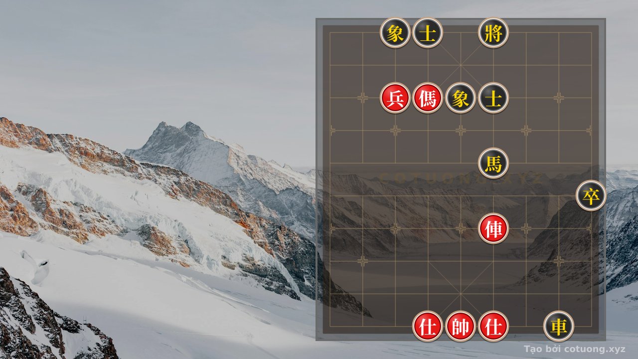Thế cờ: Peak of the Endgame: Rook-Horse Pinning 2 Advisors vs. Rook-Horse Pinning 2 Advisors 2 Elephants - The Breakthrough Strategy — Cờ Tướng Online