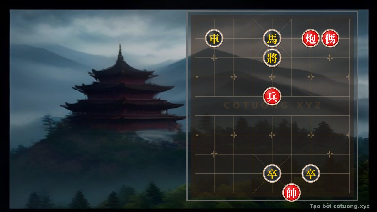 Thế cờ: Trung tàn hỗn chiến, kỳ mưu đoạt thắng — Cờ Tướng Online