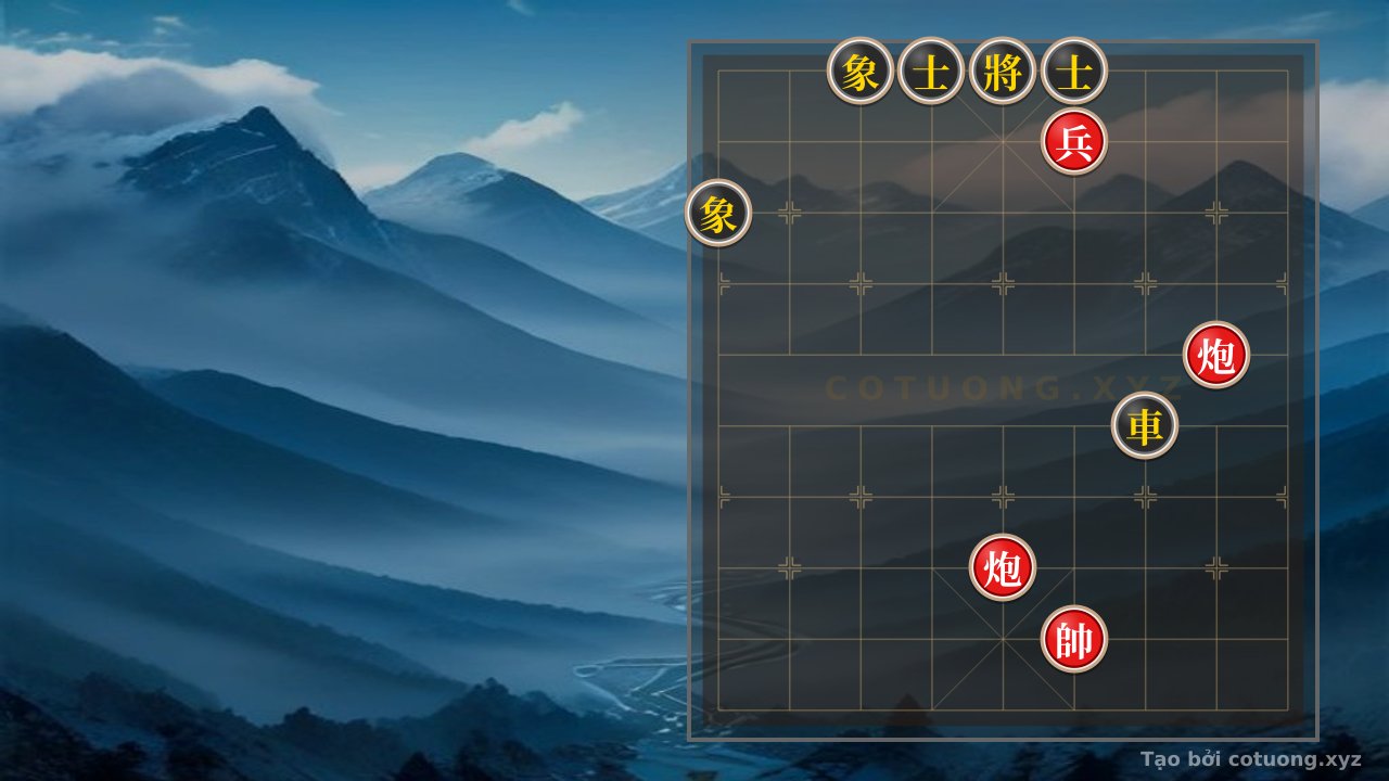 Challenge: Simple Cannon Trap: Mastering the Red Side with Just Two Cannons and One Pawn - Can you solve it?