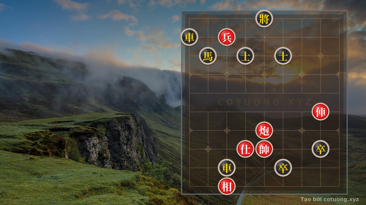 Thế cờ: The 'Cannon vs. Chariot' Formation - Mastering the 5th Rank Control from Xiangqi's Legendary Battle — Cờ Tướng Online