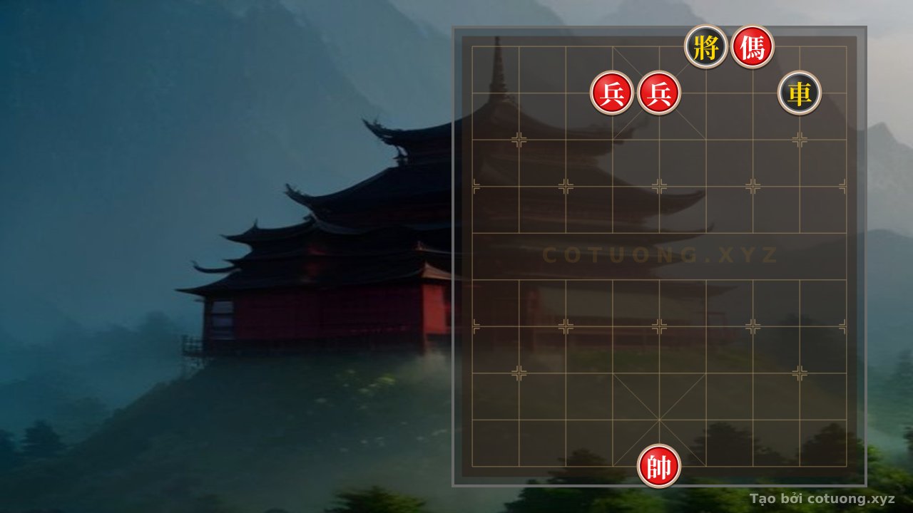 Thế cờ: The Dark Trap in the 'Black General on File 6, Rank 10' Position - Red Chariot's Defensive Tactics — Cờ Tướng Online