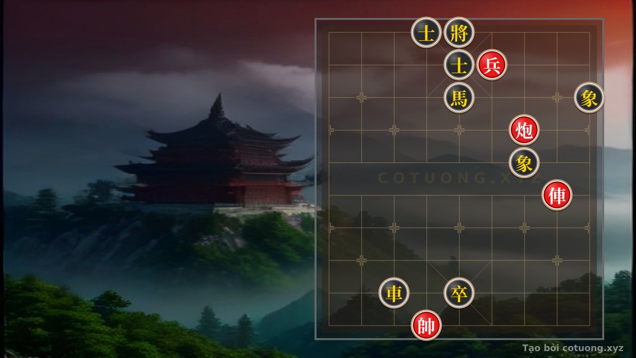Thế cờ: Xiangqi (Chinese Chess) Analysis: Cannon and Double Elephants - The Art of Reversing the Flow — Cờ Tướng Online
