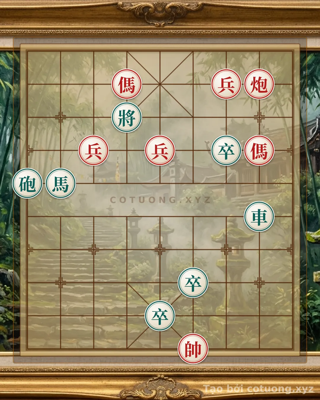 Challenge: Defeating Black in the 'Horse Pinning' Formation - Red's Decisive Strategy - Can you solve it?