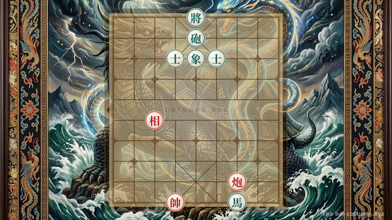 Thế cờ: The Ultimate Checkmate Manual: Red Bishop's Desperate Counterattack in Endgame Tactics — Cờ Tướng Online