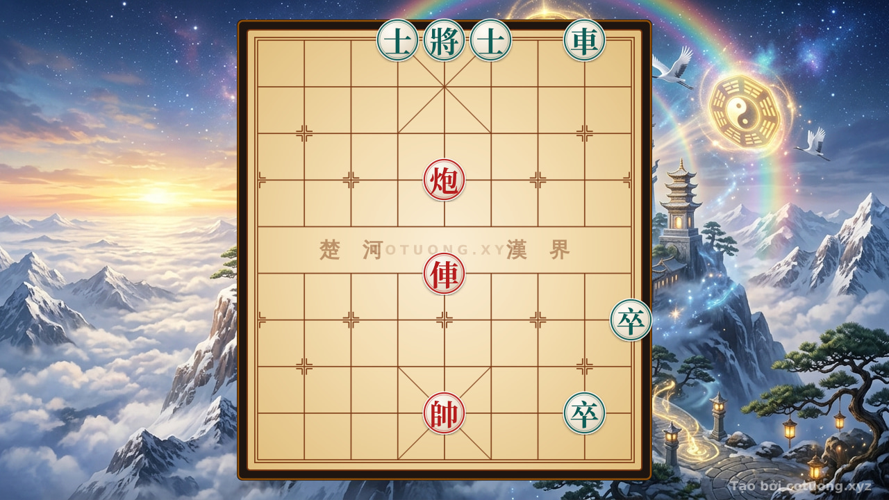 Thế cờ: Xiangqi Position: Red Rook Penetrates, Red Cannon Empties - Tactical Tips for Beginners — Cờ Tướng Online