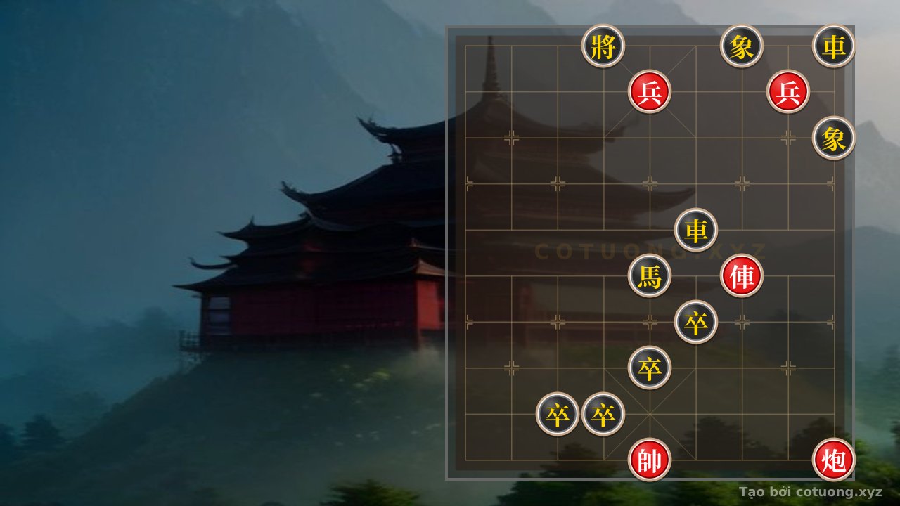 Thế cờ: Xiangqi: Strategic Tips for the Red Side in the Double Horse Face-to-Face Formation — Cờ Tướng Online
