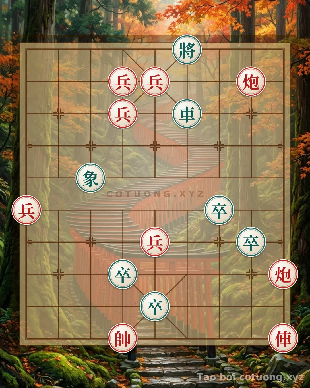 Thế cờ: Xiangqi: The Subtle Traps in Defensive Positions - AI Master Unravels the Fatal Move — Cờ Tướng Online