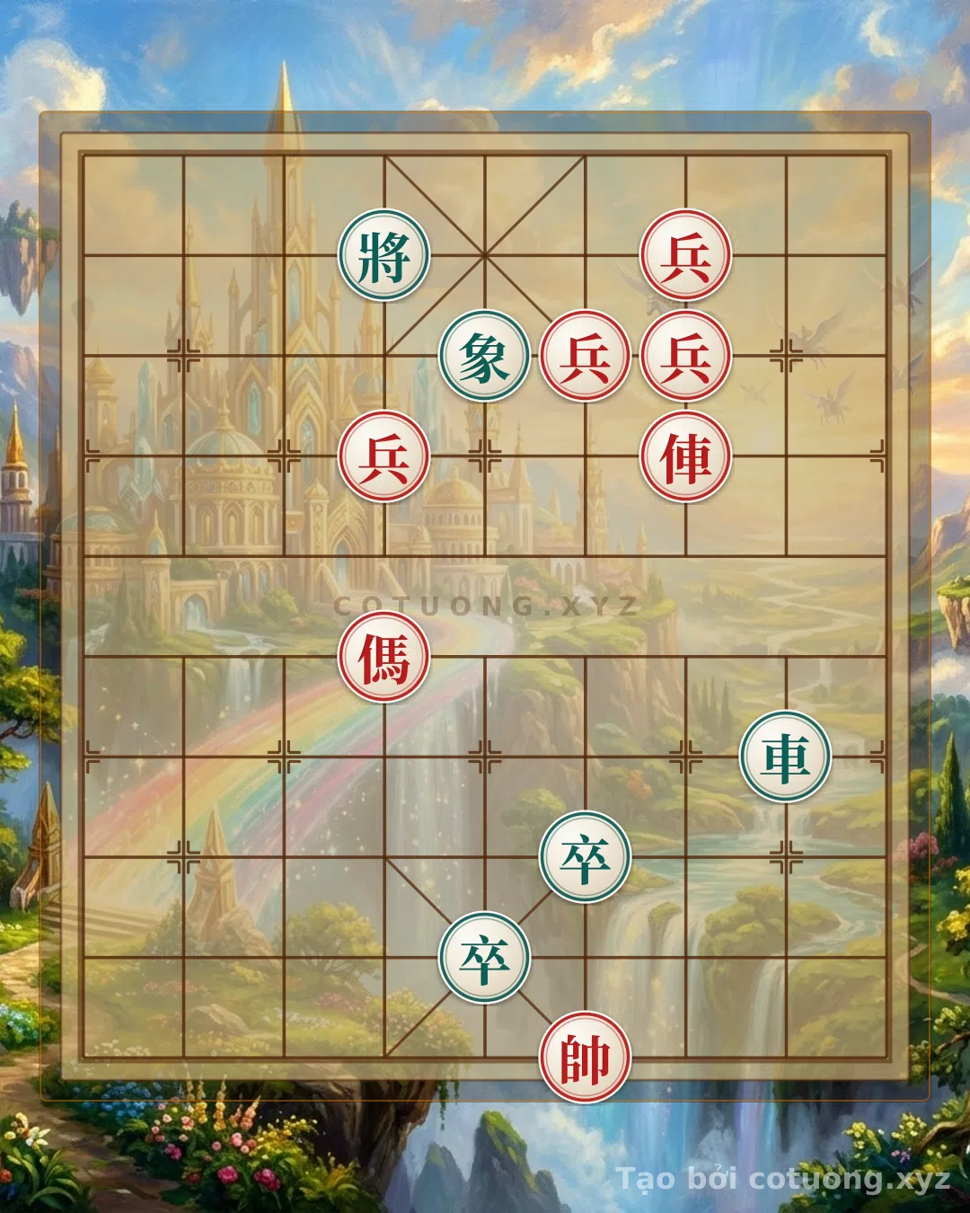 Thế cờ: Dark Trap: Red Chariot Retreats to 3-7, Requires Caution — Cờ Tướng Online