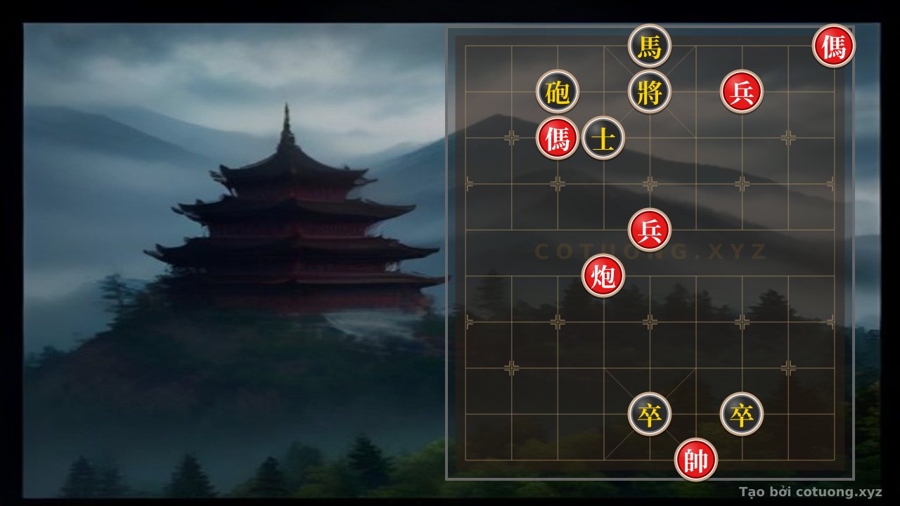 Thế cờ: The Xiangqi Board Position: 