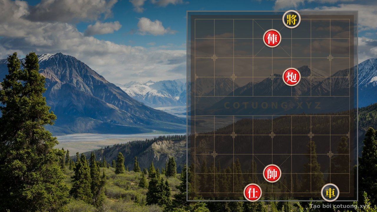 Thế cờ: The Mystery of the Chessboard: The Rook-Cannon Alliance, the Black General's Reveal, and the Hidden Conspiracy — Cờ Tướng Online