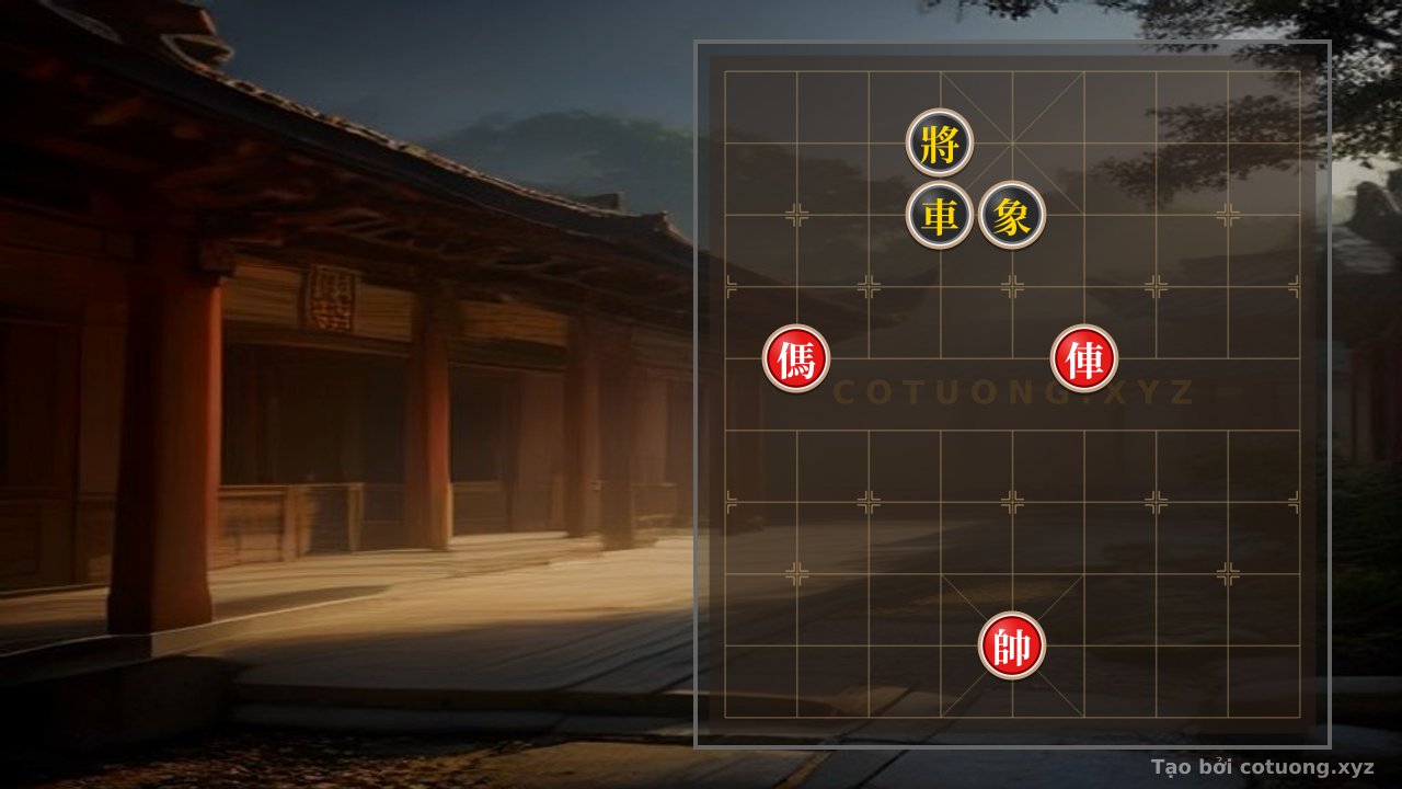 Thế cờ: The Mystery of the Black General's 4th Rank: The Lone Chariot and the Red Army's Counterattack Plot — Cờ Tướng Online