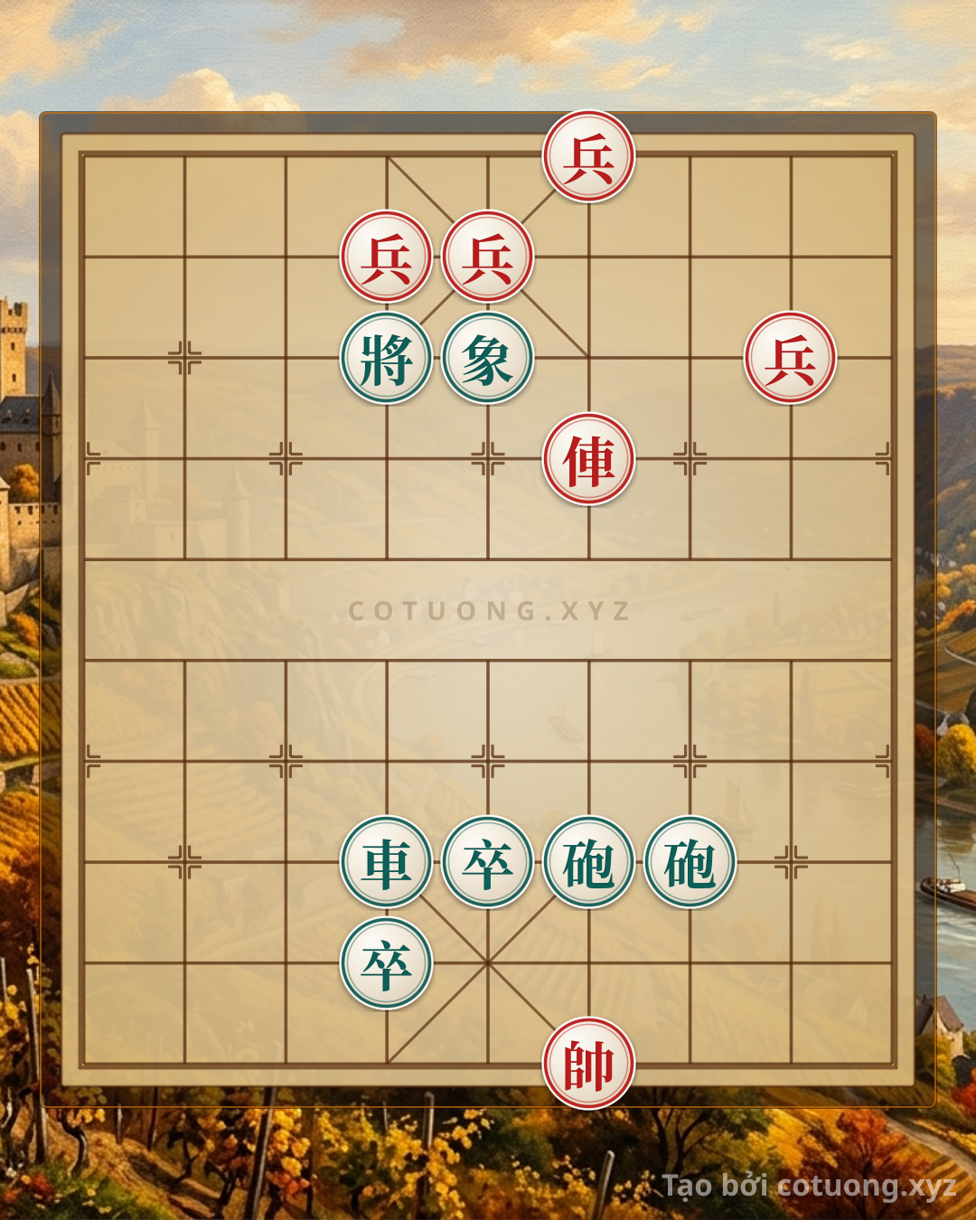 Challenge: Tam chốt áp cung, phá thành đoạt ải - Can you solve it?