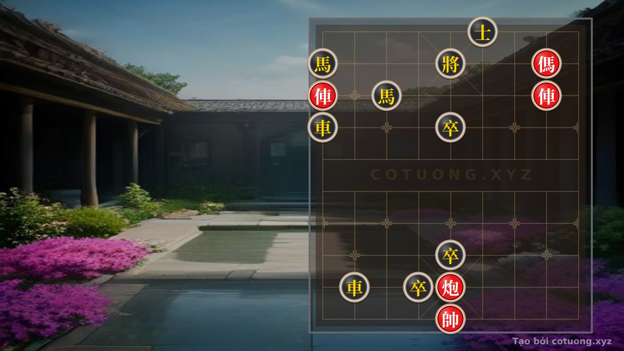 Thế cờ: Xiangqi: The Art of Defeating the Black General with the Red Chariot - Master-Level Deception Tactics — Cờ Tướng Online