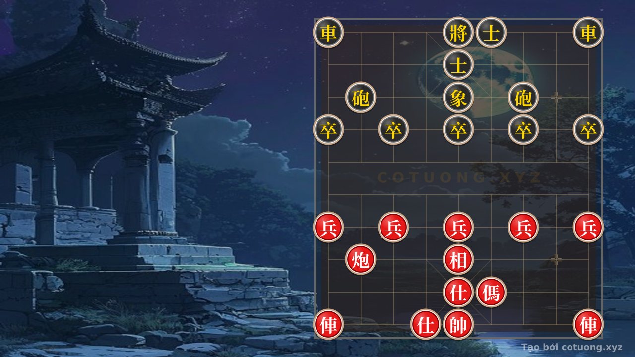 Thế cờ: Xiangqi: The Secret to Defeating the Black Chariot at 1-10 - Masterful Sacrifice Tactics — Cờ Tướng Online