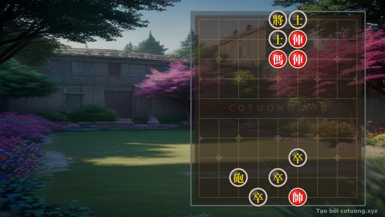 Thế cờ: Red General: The Strategy to Defeat Black in 5 Moves - Optimal Chess Tactics — Cờ Tướng Online
