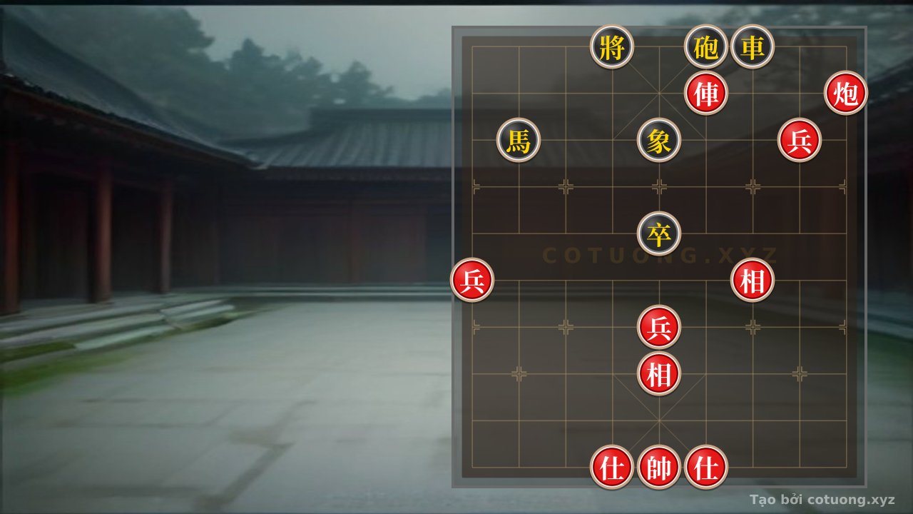 Thế cờ: Xiangqi Master's Secret: The Elephant Cannon's Triple Chariot vs. Horse - The Xichibi Strategy in the Heart of the Board — Cờ Tướng Online