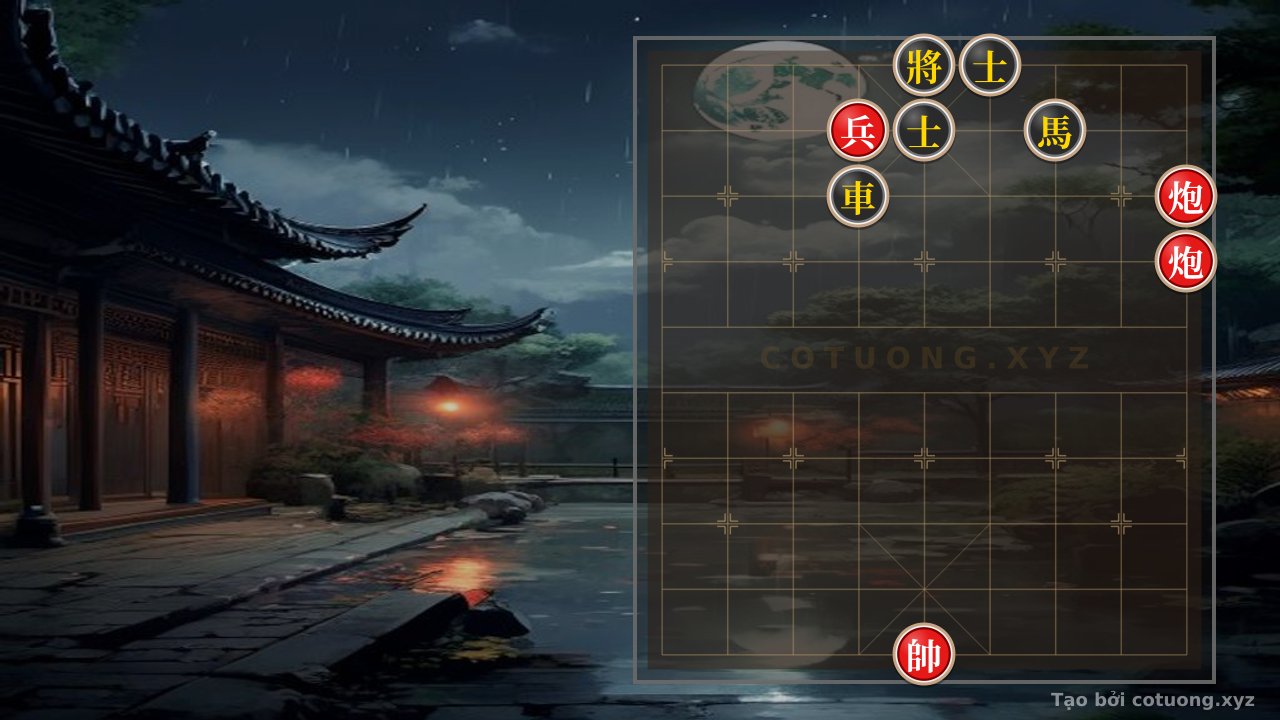 Thế cờ: Position 32: Red 'Chariot Rush' - How Black Defends? — Cờ Tướng Online