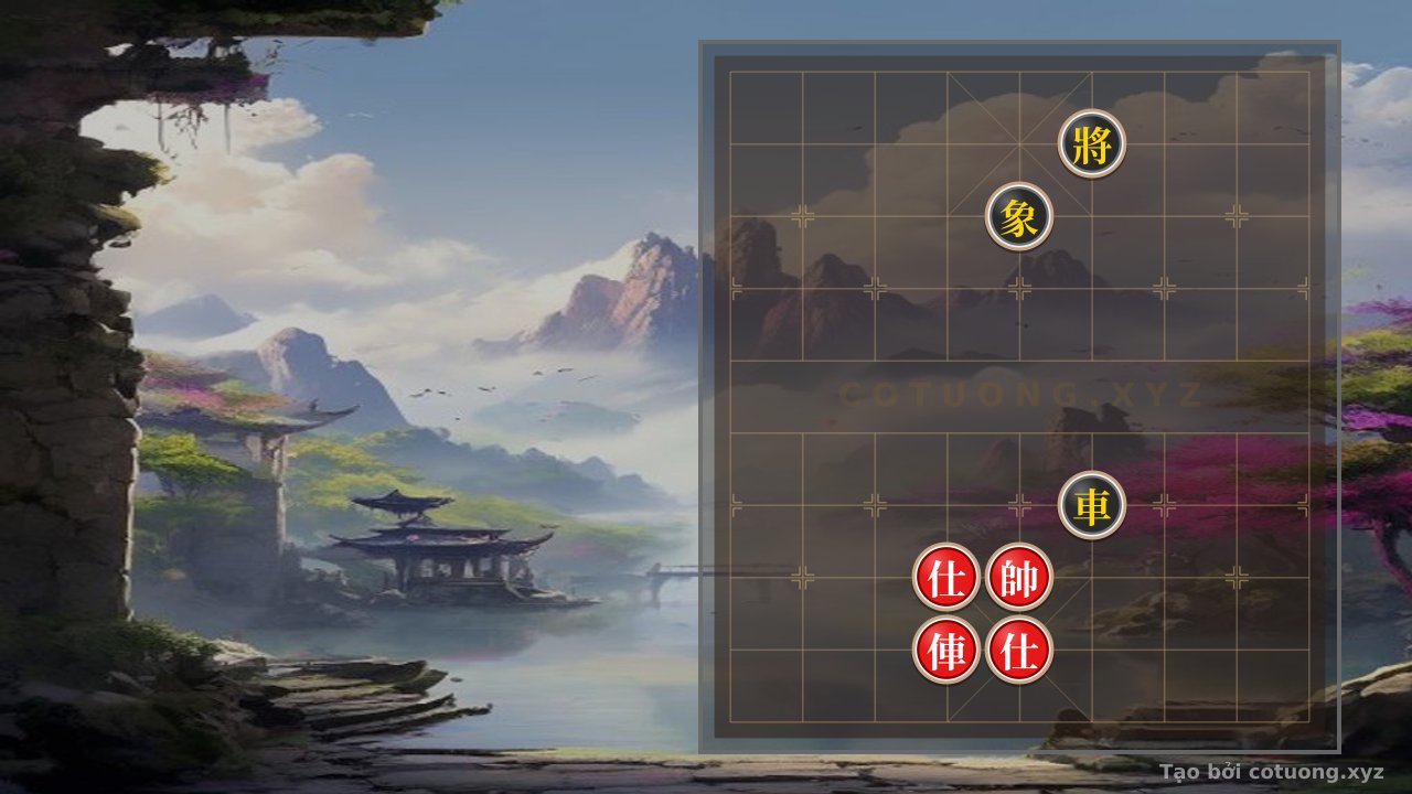 Thế cờ: Xiangqi: Red General Attacks Black Chariot at 6th File, 4th Rank - Defense Tips for Black — Cờ Tướng Online