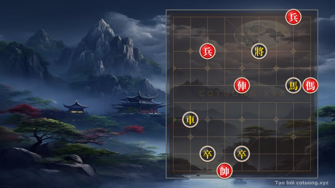 Thế cờ: Xiangqi Position 'Red Cliffs' - Defensive Tactics from the Board — Cờ Tướng Online