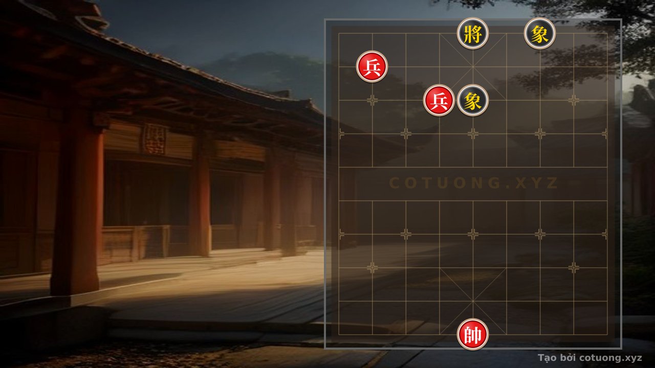 Thế cờ: Xiangqi (Chinese Chess) Strategy: Psychological Pressure in the 'Black Elephants Trapping the Red General' Position — Cờ Tướng Online