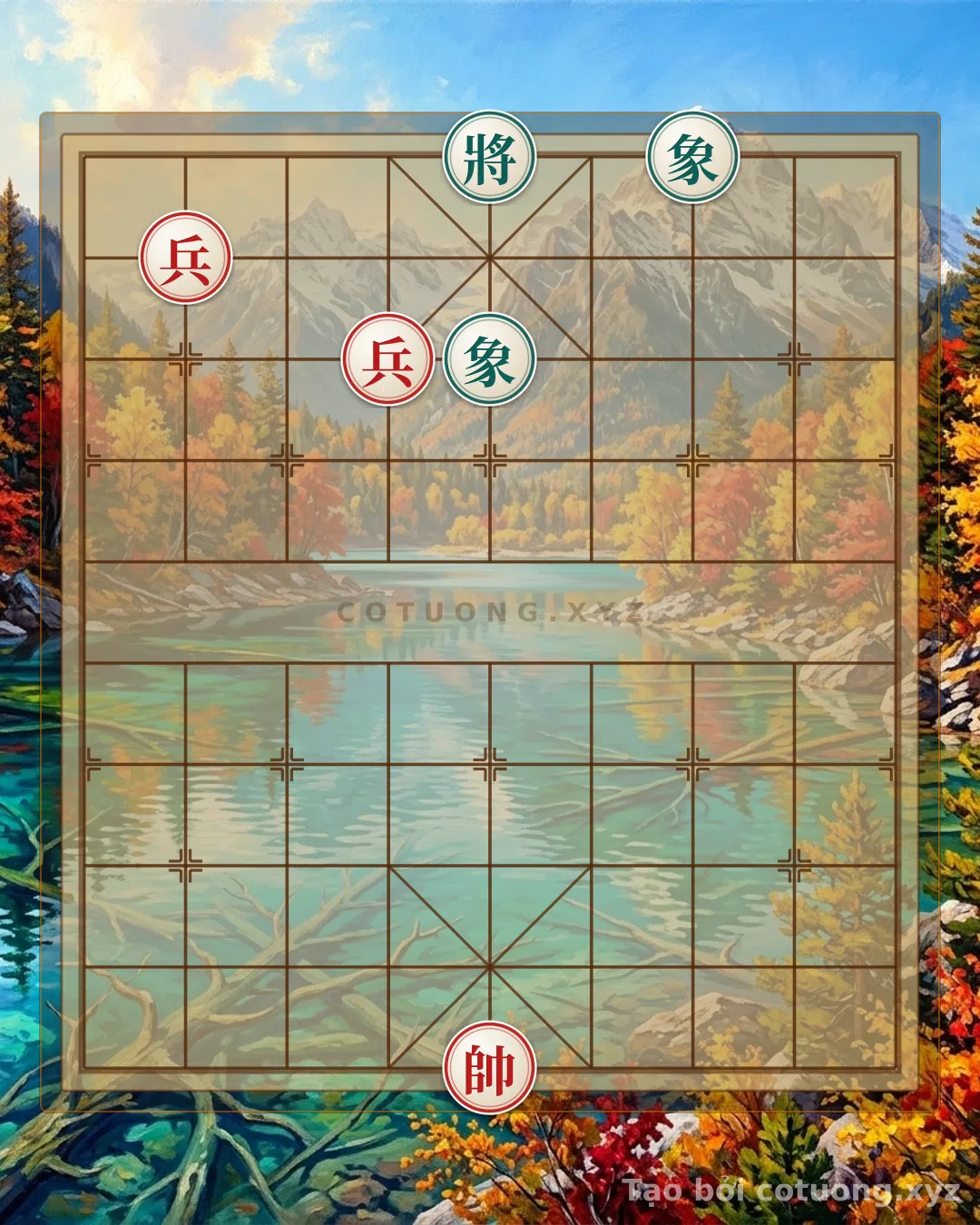 Challenge: Xiangqi (Chinese Chess) Strategy: Psychological Pressure in the 'Black Elephants Trapping the Red General' Position - Can you solve it?