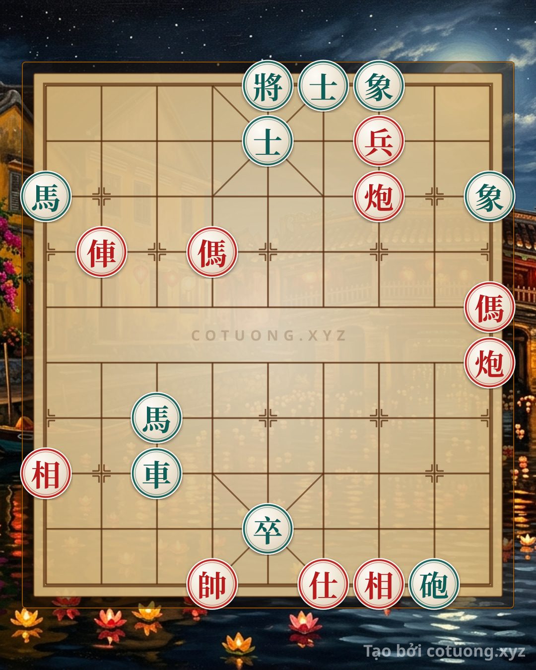 Challenge: Xiangqi: Red Opening Strategy - Rook 8th File 7th Rank - Can you solve it?