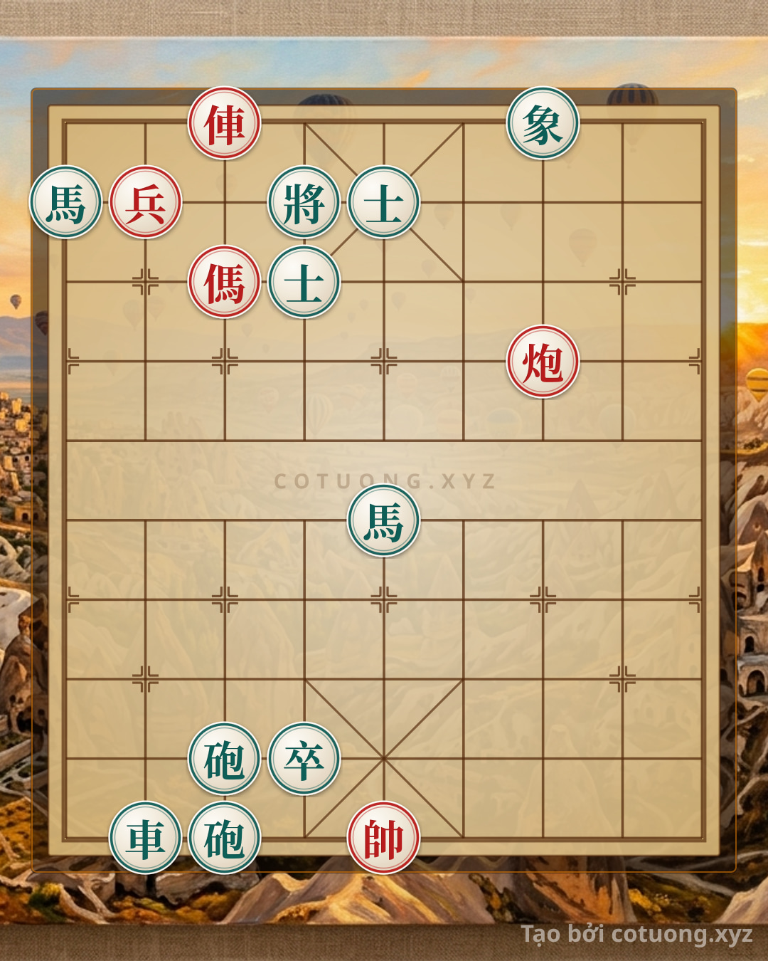 Challenge: The 'Fiery Delusion' Xiangqi Position - Red Chariot Chasing the Black Elephant in the Remains - Can you solve it?