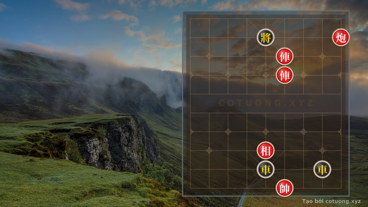 Thế cờ: The Difficult Xiangqi Position: 2 Rooks, Cannon, and Elephant vs. 2 Rooks – The Secret to Turning the Tide — Cờ Tướng Online