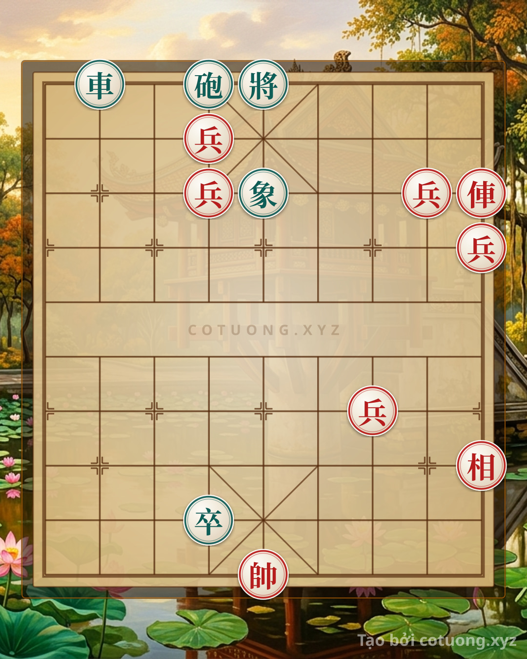 Thử Thách: Cờ tướng cờ thế: 