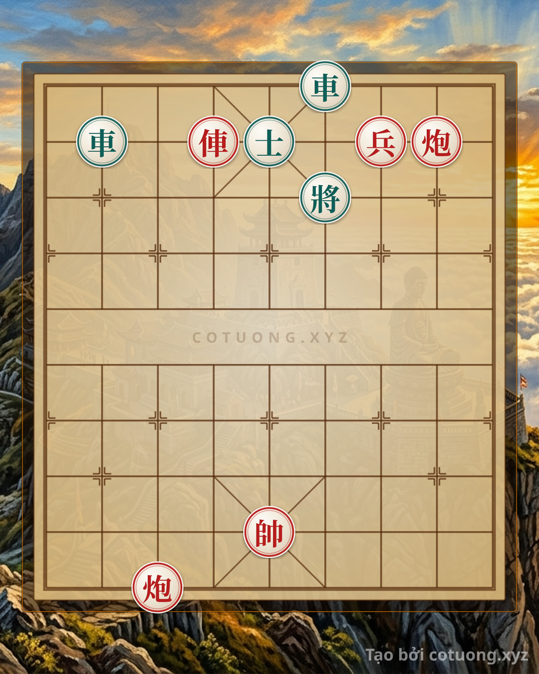 Challenge: Red Cannon on File 7, Rank 1: A Brutal Strike Aimed Straight at the Black Core - Can you solve it?