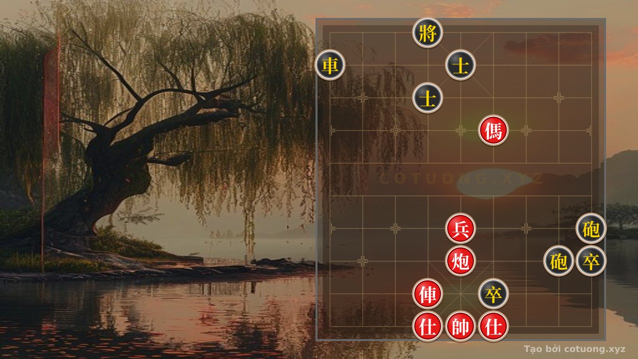 Thế cờ: Xiangqi: The Secret of Black Chariot on 1st Rank 9 - Core Defense Tactics — Cờ Tướng Online
