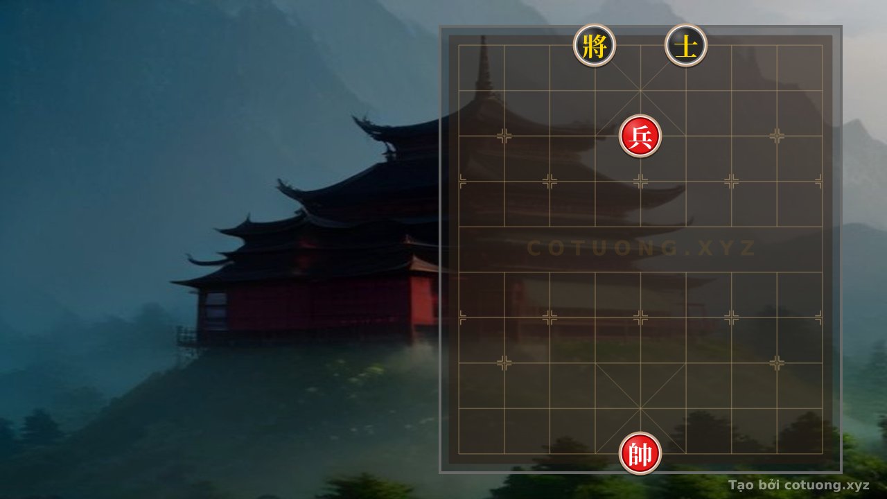 Thế cờ: Tàn cuộc tranh phong, nhất tiễn định giang sơn — Cờ Tướng Online