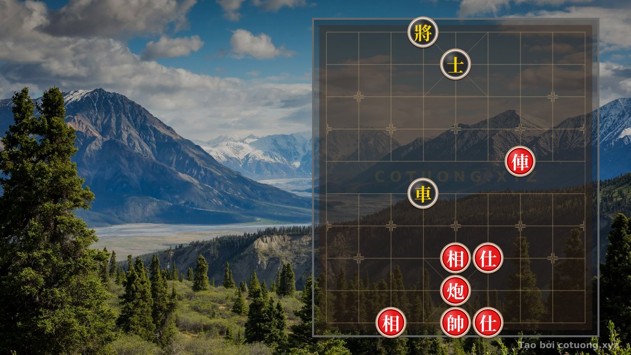 Thế cờ: Xiangqi: Red Chariot's Escape, Black Advisor Trapped - Strategic Shift — Cờ Tướng Online